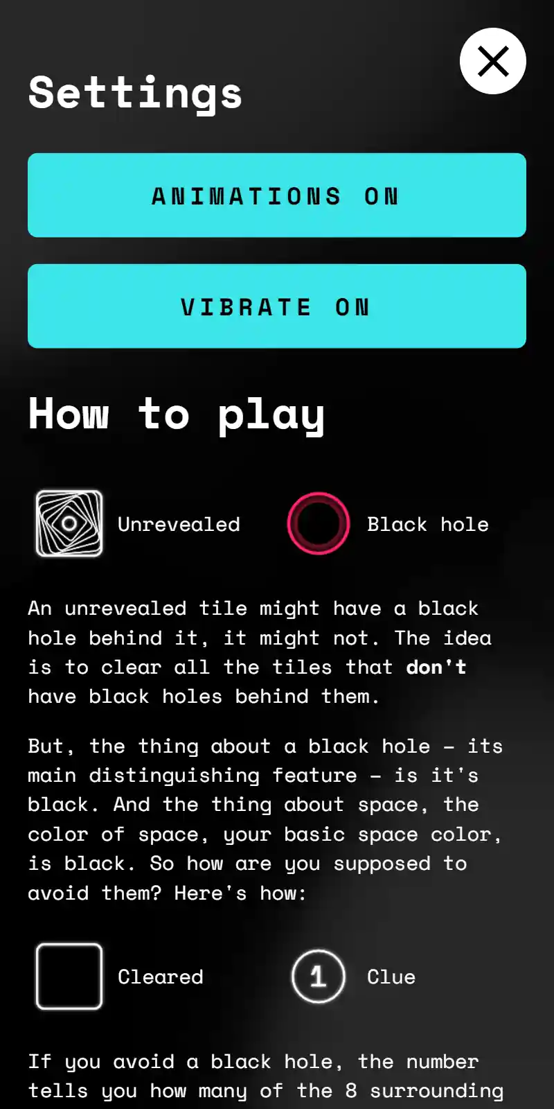 PROXX screenshot